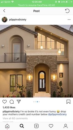 an image of a house that is on the instagram page for real estate listing