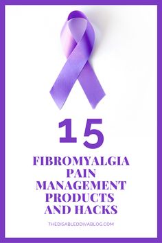 Purple fibromyalgia awareness ribbon with the words 15 fibromyalgia pain management products and hacks Relieve Sinus Congestion, Pain Management Techniques, Wellness Ideas, Pemf Therapy, Invisible Illness, Coping Strategies, Cold Therapy