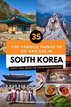 Curious about the famous sights in South Korea? From ancient ruins to bustling piazzas, our guide covers things to do and see in South Korea and the best places to visit in South Korea. Filled with South Korea travel tips, learn about South Korea attractions and famous streets in South Korea. This guide is your essential companion for discovering all the must-see spots and experiences in South Korea, ensuring you'll have a memorable South Korea vacation.