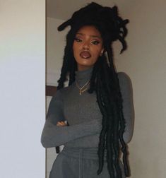 Butterfly Locs Hairstyle, Hairstyle Trending, Butterfly Locs, Protective Hairstyles For Natural Hair, Faux Locs Hairstyles, Cute Box Braids Hairstyles, Hair Tips Video, Pretty Braided Hairstyles, Black Anime