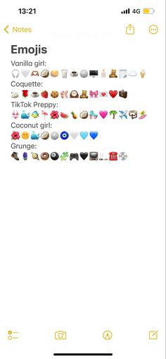 an iphone screen with the emojs texting app on it, and other emoj