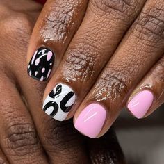 Simple Nails Black Women, Short Nails Trends, Gel Manicure Designs, Break From Social Media, Natural Nails Manicure, Sassy Nails, Work Nails, Dope Nail Designs