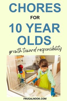 Chores For 10 Year Olds: Best List Of Age-Appropriate Jobs Cheap Family Activities, Toddler Chores, Parenting Help