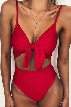 Tie-Front+Red+Bikini,+Sexy+Bikini,+Swimsuit  My+email:+modsele.com@hotmail.com  Size:+ S:+Bust:+72-80+cm;+Waist:+60-66cm;+Hips:78-85cm;+Cups:+A-B;+ M:+Bust:+80-88+cm;+Waist:+64-70cm;+Hips:85-91cm;+Cups:+B-C;+ L:+Bust:+88-95+cm;+Waist:+68-74cm;+Hips:91-97cm;+Cups:+C-D;+  Time:+1-2+Weeks ... Cute Bathing Suits, Harpers Bazaar, Plus Size Jeans, Beach Wears, Donna Karan, Monokini, Swim Suit, Bath Body Works