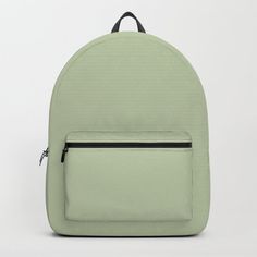 Designing our premium Backpacks is a meticulous process, as Artists have to lay out their artwork on each component. One size fits all men and women, with heavy-duty construction that's able to handle the heavy lifting for all your school and travel needs.       - Standard unisex size: 17.75" (H) x 12.25" (W) x 5.75" (D)    - Crafted with durable spun poly fabric for high print quality    - Interior pocket fits up to 15" laptop    - Padded nylon back and bottom    - Adjustable shoulder straps Sage Green Backpack, Green Solid Color, Green Backpack, Green Backpacks, Colorful Backpacks, D Craft, Color Pairing, Colorful Party, Designer Backpacks