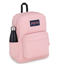 SUPERBREAK Pink Jansport Backpack, Jansport Backpacks, Backpack Jansport, Stylish School Bags, Self Expression, Jansport Backpack, Classic Silhouette, Shoulder Straps, Vision Board