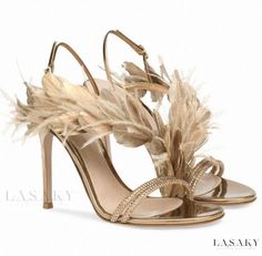 Lasaky - Fashionable Runway Narrow High Heel Peep Toe Sandal Prom Pumps, Summer Wedding Shoes, High Heels For Prom, Heels Prom, Mid Heel Sandals, Razzle Dazzle, Womens Stilettos, Inner Goddess, Super High Heels