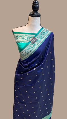 Reine Katan Seide Banarasi Handloom Saree - All over Kadua Motive Katan Saree, Latest Model Blouse Designs, White Kurta, Indian Fashion Saree, Trendy Outfits For Teens, Katan Silk, Stylish Sarees