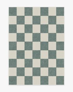 a green and white checkered wallpaper pattern