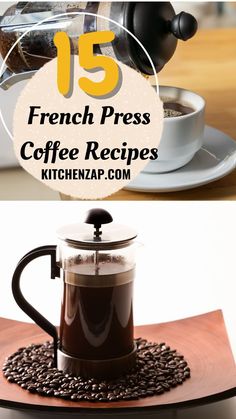 French Press Coffee Recipes French Press Recipes Coffee, French Press Latte, Coffee Ratio, Cocoa Station