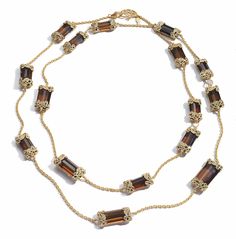 Affinity 20K Smokey Quartz Necklace - Coomi Smokey Quartz Jewelry, Smokey Quartz, Quartz Necklace, Morganite, Necklace Set, Amazing Women, The Beauty, Beaded Necklace, Jewelry Necklaces