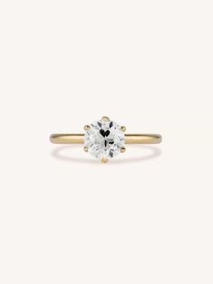 Erstwhile Engagement Rings Classic Old European Cut Diamond Six Prong Solitaire 1.28 European Cut Diamonds, Antique Diamond, Diamond Solitaire Engagement Ring, Engraved Items, Solitaire Engagement, Quality Diamonds, Rare Antique, Solitaire Engagement Ring, Diamond Solitaire