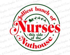 christmas svt design for nurses and nurses