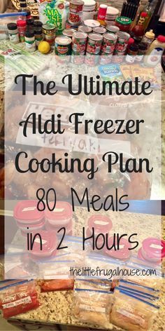 the ultimate aid freezer cooking plan for 30 meals in 2 hours