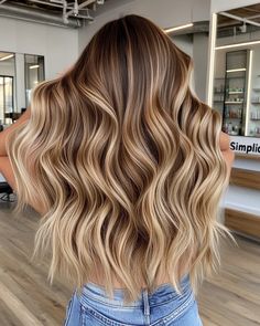 36 Fall Hair Color for Brunettes Looks That Are Perfectly Autumnal 5 Hair Color Fall Blonde, Warm Autumn Blonde Hair, True Autumn Blonde Hair, Soft Autumn Hair Color Blonde, Auburn Lowlights In Blonde Hair, Autumn Leaves Hair Color, Lowlights In Blonde Hair, Auburn Lowlights