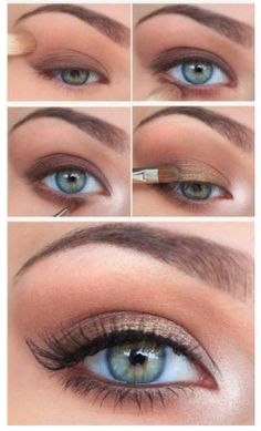 Winter Makeup Tutorial, Smoky Eye Tutorial, Natural Eye Makeup Tutorial, Make Up Gold, Makeup 2018, Make Up Tutorials