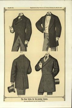 1875 Men's Styles 1860 Mens Fashion, 1870 Mens Fashion, 1870s Mens Fashion, 1875 Fashion, 19th Century Mens Fashion, 1870 Fashion