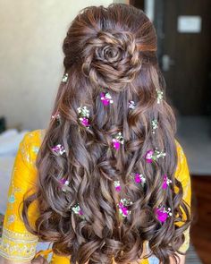 Open Hair, Engagement Hairstyles, Bridal Hairdo, Bridal Hair Buns, Indian Wedding Hairstyles, Open Hairstyles, Long Hair Wedding Styles, Indian Bridal Hairstyles, Front Hair Styles