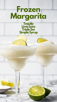 Frozen Margarita Frozen Margarita Recipes, Blended Margarita Recipe, Frozen Margarita Recipe, Lime Margarita Recipe, Easy Margarita Recipe, Best Margarita Recipe, Flavored Margaritas, Frozen Margarita, Frozen Cocktail Recipes