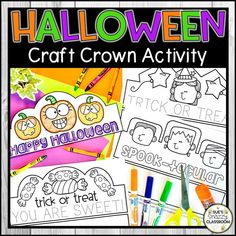 halloween crafts and activities for kids to make