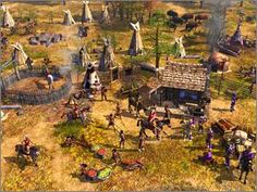 an image of a video game with many people in the field