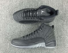 Here Are New Images Of The Air Jordan 12 Wool Jordan 12s, Shoes Jordan, Jordans 12