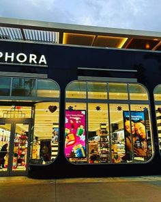 a store front with the words phora on it