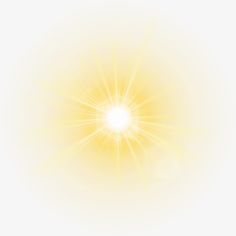 the sun shines brightly on a white background