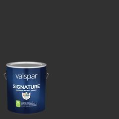 a black paint with the words valpsar signature written on it