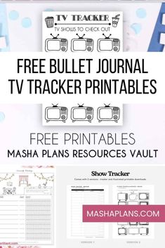 We know how important it is to stay organized and keep track of your favorite TV shows. That's why we're found for you 9 free bullet journal TV tracker printables! These free printable trackers are perfect for any bullet journal enthusiast looking to add some fun and functionality to their pages. Download our free printable bullet journal pages today and never miss an episode again. Click now to get your free bullet journal tracker printables! Tv Show Journal Page, Series Tracker Bullet Journal, Free Bullet Journal Printables, 2025 Inspiration, Printable Bullet Journal, Bullet Journal Pages