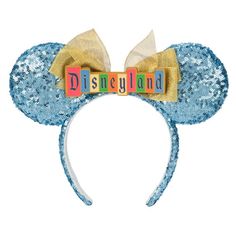 Disneyland Marquee Ear Headband for Adults | Disney Store Mickey Mouse Headband, Disneyland Ears, Disney Minnie Mouse Ears, Minnie Ears Headband, Minnie Mouse Ears Headband, Cheese Ravioli, Minnie Mouse Bow, Disney Handbags, Mouse Ears Headband