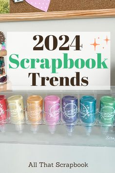 scrapbooking trends New Year Scrapbook Ideas, 2024 Scrapbook Ideas, Scrapbooking Ideas Layouts, Modern Scrapbooking, Scrap Booking Ideas, Scrapbook 2024, 2024 Scrapbook