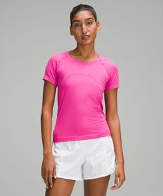 Lululemon Clothing, Anna Claire, Lululemon Swiftly Tech Short Sleeve, Swiftly Tech Short Sleeve, Lululemon Swiftly Tech, Tech T Shirts, Lululemon Swiftly, Short Sleeve Shirt Women, Swiftly Tech