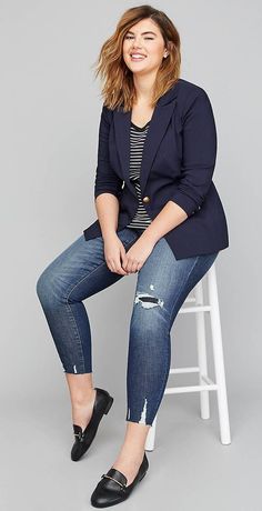 Plus-koon Muoti, Casual Plus Size Outfits, Outfit Essentials, Professional Work Outfit, Plus Size Work, Gorgeous Outfits, Look Plus Size, Casual Fridays, Plus Size Fashion For Women