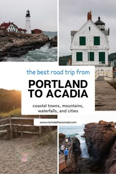 the best road trip from portland to acadia coastal towns, mountains, waterfalls and cities