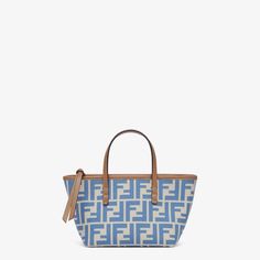 Mini Shopping Bag, Rolling Tote Bag, Branded Shopping Bags, Rolling Tote, Fendi Tote, Bag Wishlist, Fendi Mini, Adjustable Bag, Shoulder Strap Bag