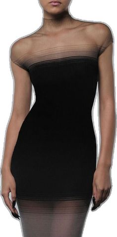 Fitted Knit Mini Dress For Evening, Fitted Knit Evening Dress, Fitted Knit Dress For Evening, Elegant Knit Crew Neck Dresses, Elegant Knit Dresses With Crew Neck, Elegant Crew Neck Mini Dress For Party, Elegant Crew Neck Mini Dress For Night Out, Elegant Black Crew Neck Mini Dress, Elegant Black Mini Dress With Crew Neck