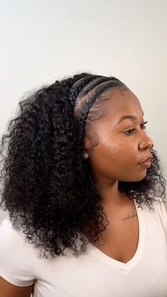 Women Cornrows, Natural Hair Ponytail, Braids Knotless, Boho Knotless, Protective Hair, Hairstyle Inspo, Hair Idea