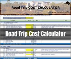 the road trip cost calculator