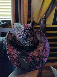 Purple Skull, Straw Hats, Straw Hat, Floppy Hat, Cowboy Hats, Straw, Gadgets, Purple