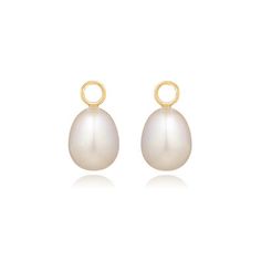 18ct Gold Baroque Pearl Earring Drops Gold Template, Gold Baroque, Baroque Pearl Earrings, Freshwater Pearls Earrings, Pearl Earring, White Freshwater Pearl, Luxury Department Store, Pearl Grey, Pearl Drop Earrings