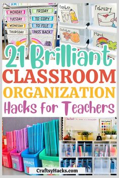 classroom organization hacks for teachers