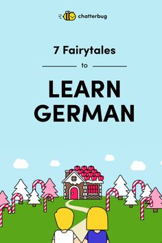 an image of the title for 7 fairy tales to learn german