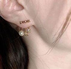 Christian Dior Earrings, Style Party, Jewelry Lookbook