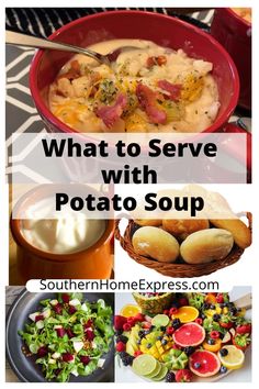 what to serve with potato soup