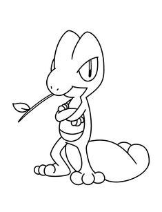 a cartoon character sitting on the ground with a toothbrush in his mouth