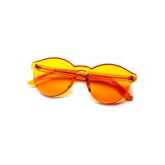 Orange Clear One Piece Retro Style Sunglasses (€11) ❤ liked on Polyvore featuring accessories, eyewear, sunglasses, clear glasses, retro clear glasses, retro glasses, clear eyewear and retro eyewear Orange Glasses, Cat Eye Colors, Orange Sunglasses, Clear Sunglasses, Retro Eyewear, Glasses Clear, Style Glasses, Cute Sunglasses, Sunglasses Retro