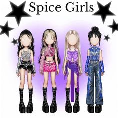 Blackpink Everskies, Kpop Outfits 4 Members, Everskies Outfits Kpop, Coachella Inspired Outfits, Dance Style Outfits, Bratz Inspired Outfits, Concert Fashion