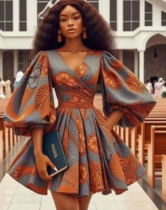 South African Traditional Dresses, Epic Clothing, Modest Dresses Fashion, African Print Dress Ankara, African Print Clothing, African Inspired Clothing, African Fashion Traditional, African Fashion Ankara