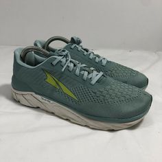 Altra Women’s Torin 4.5 Blue Quantic Road Running Sneakers Sz 9.5. Shoes come with Superfeet green insoles. Please see pictures for cosmetic wear. Green Running Shoes With Cushioned Footbed For Walking, Green Cushioned Running Shoes For Walking, Casual Green Running Shoes For Walking, Green Synthetic Lace-up Trail Running Shoes, Altra Shoes Altra, Outdoor Gore-tex Running Shoes With Abzorb Midsole, Blue Lace-up Trail Running Shoes With Cushioned Footbed, Blue Lace-up Trail Running Shoes With Rubber Sole, Lacing Shoes For Running